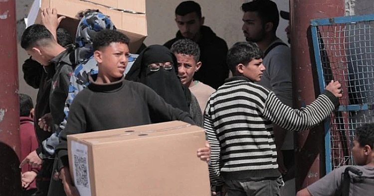 Ket. Foto: Beberapa Warga Palestina Terluka dan Tewas oleh Penjajah Israel di Gaza