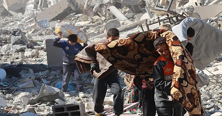 Ket. Foto: Sebanyak 3 Warga Sipil Palestina Meninggal dalam Serangan di Daerah al-Mawasi