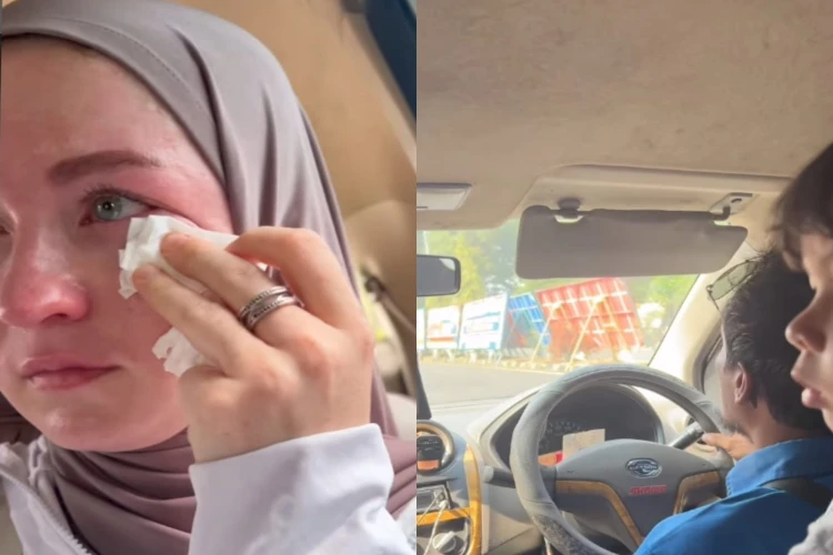 WNA asal Rusia membagikan pengalaman buruk yang dialaminya dari sopir Grab di Bengkulu.