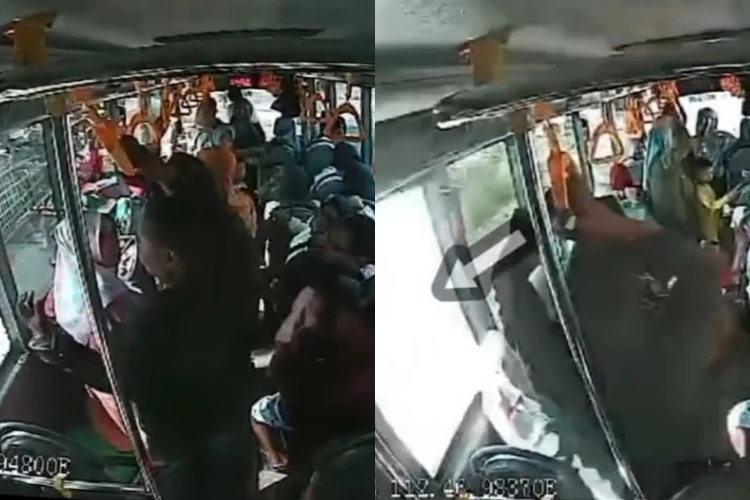 Viral, bus Trans Jatim dilempari batu di Jembatan Suramadu. Penumpang panik, pemerintah usut pelaku secara hukum.