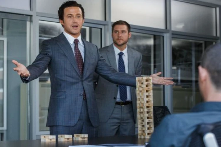 Ket Foto: Sinopsis Film The Big Short (Foto/Pinterest @robmartinez)