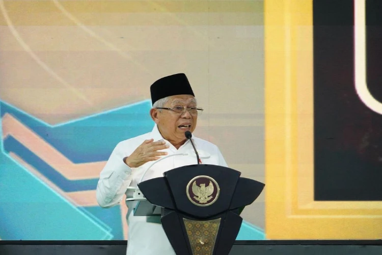Ket. Foto: Wakil Presiden Maruf Amin Menyatakan Jika Imlek 2024 Adalah Kesempatan untuk Melakukan Introspeksi Diri