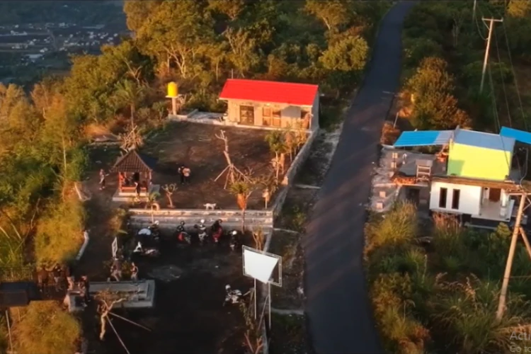Ket Foto: Desa Pinggan Bali yang Indah
