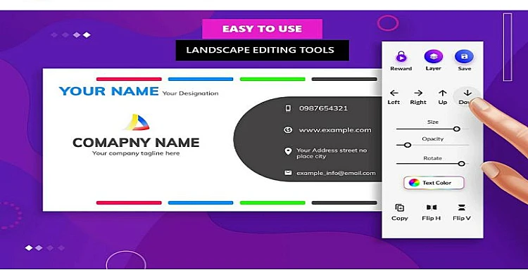 Digital Business Card Maker