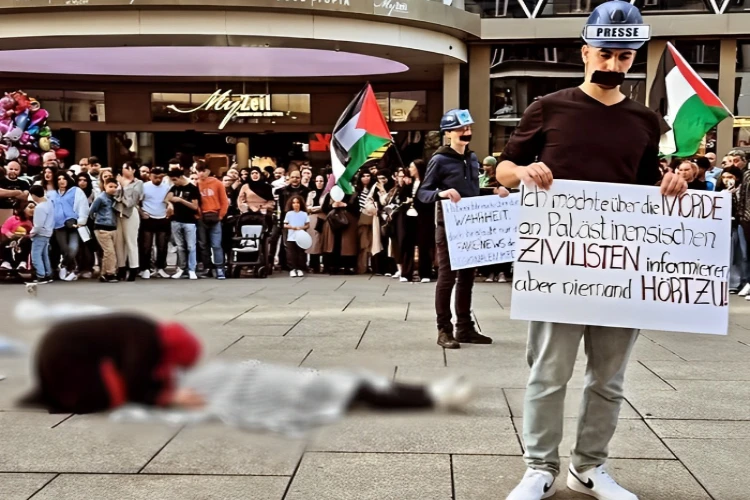Ket. Foto: Kementerian Luar Negeri Menyatakan Unjuk Rasa Pro Palestina di Sejumlah Negara Barat Adalah Cerminan Kekecewaan Mahasiswa atas Sikap Pemerintah Mereka