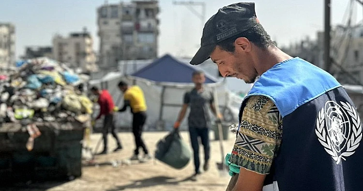 Ket. Foto: Sekelompok Pemukim Penjajah Israel Mendirikan Tenda di Tanah Palestina di Desa Usarin