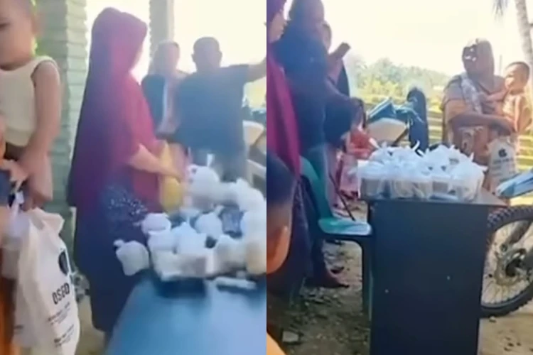 Viral aksi seorang kades di Aceh Timur yang ngamuk usai ditanya soal gaji oleh kader posyandu.