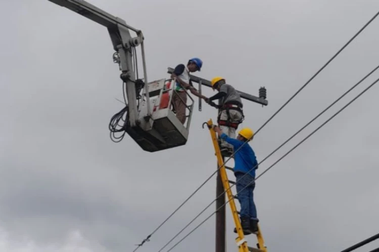 Ket. Foto: Masyarakat Diimbau General Manager PT PLN UIN Sulselrabar Agar Menjaga Jarak Aman dari Jaringan Listrik