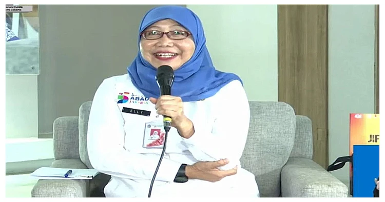 Asisten Perekonomian dan Keuangan Sekda Provinsi DKI Jakarta, Suharini Eliawati.
