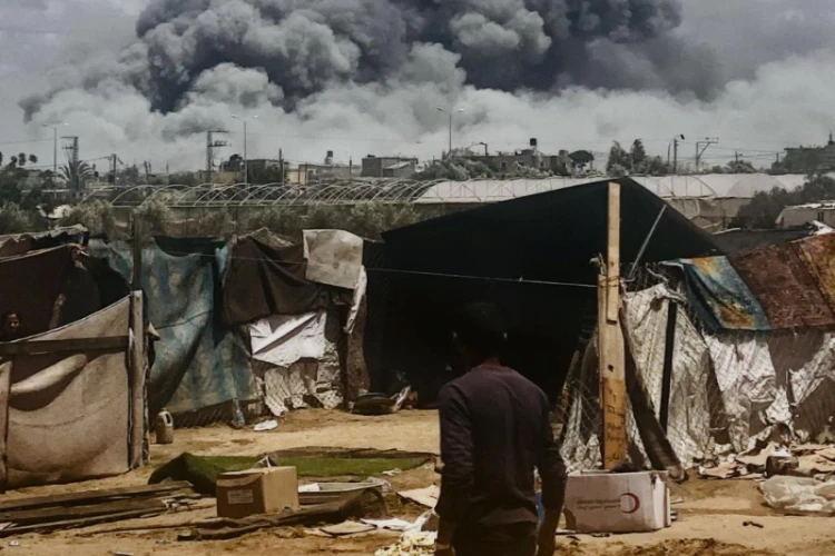 Ket. Foto: Desa Palestina yang Berada di Dekat Ramalllah, Tepi Barat, Diserang oleh Pemukim Ekstremis Penjajah Israel