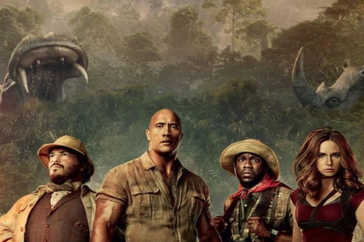 Ket Foto: Sinopsis Film Jumanji (Foto/Pinterest @HarshilVastarpara)