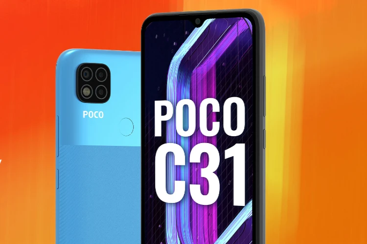 Ket. Foto: HP Poco C31 (foto/website resmi Poco)