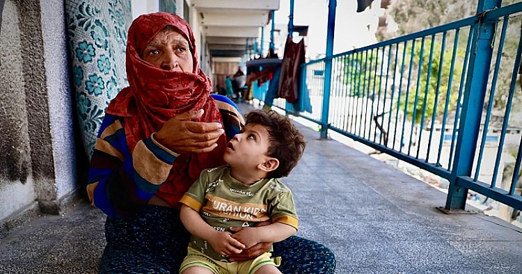 Ket. Foto: Tenda dan Rumah Plastik Didirikan Penjajah Israel di Tanah Kota Hawara