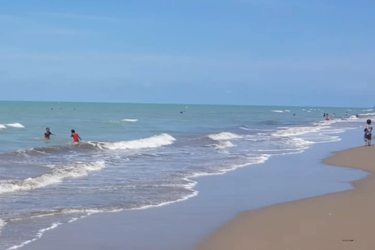 Ket Foto: Pantai Ulee Rubek di Aceh Utara