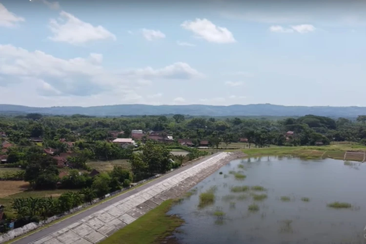Ket Foto: Waduk Notopuro