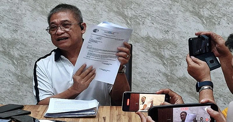 Ket. Foto: Mantan Dirut PDAM Kota Makassar Angkat Bicara Berkaitan dengan Dugaan Penyelewengan Dana Cadangan Perusahaan Daerah