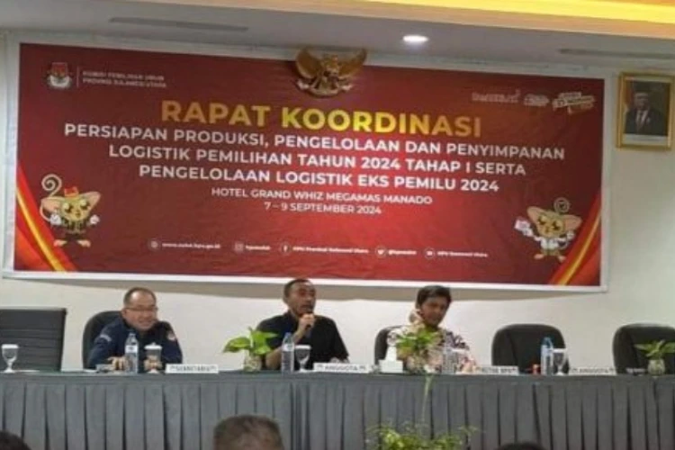 Ket. Foto: KPU Sulut Mempersiapkan Produksi hingga Penyimpanan Logistik untuk Pilkada 2024