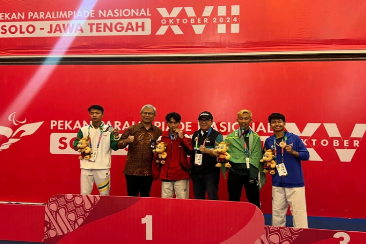 Ket. Foto: Mahasiswa UIN Datokarama Palu Meraih 1 Medali Emas dari Cabang Taekwondo di Peparnas 2024
