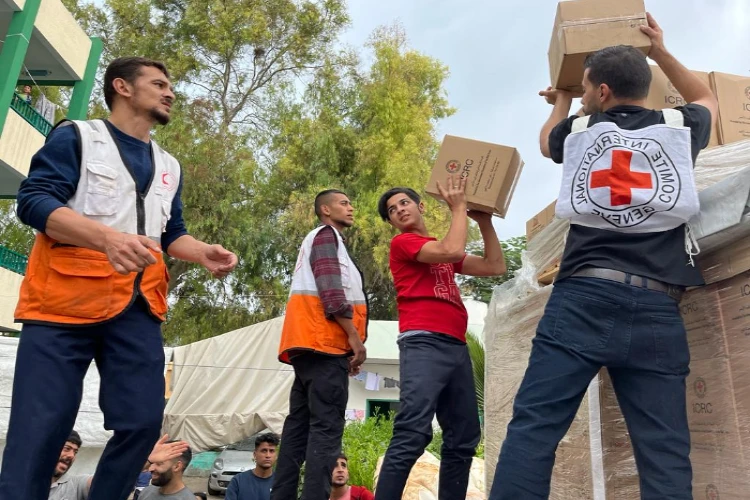 Ket. Foto: Salah Satu Asisten Profesor Menyatakan Palang Merah Internasional Gagal dalam Menjalankan Tugasnya (Foto/X/@ICRC_ilot)