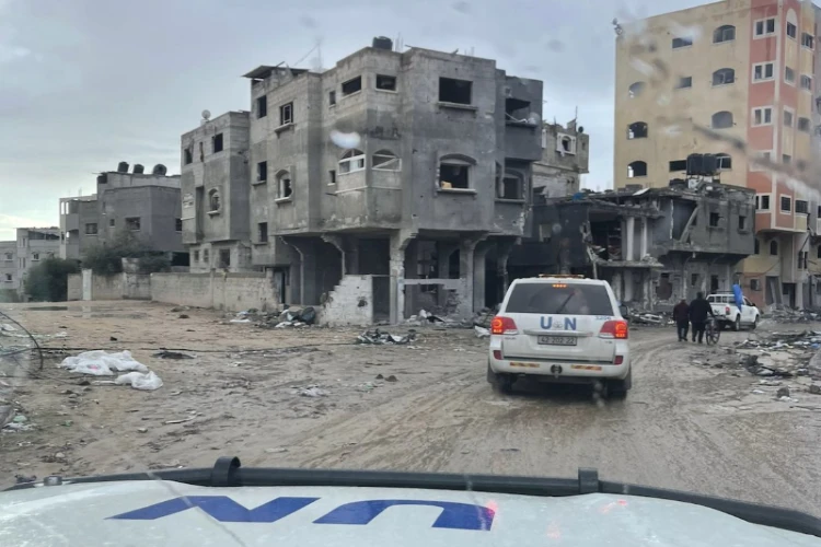 Ket. Foto: Aktivis Pro Palestina Dilaporkan Berkumpul di Den Haag untuk Sidang ICJ (Foto/X/@UNRWA)