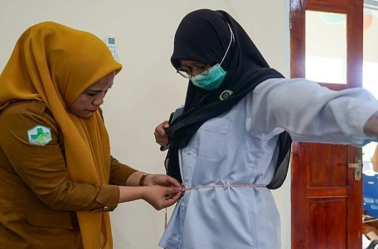 Ket. Foto: 15 Puskesmas di Kendari Membuka Layanan Program Pemeriksaan Kesehatan Gratis