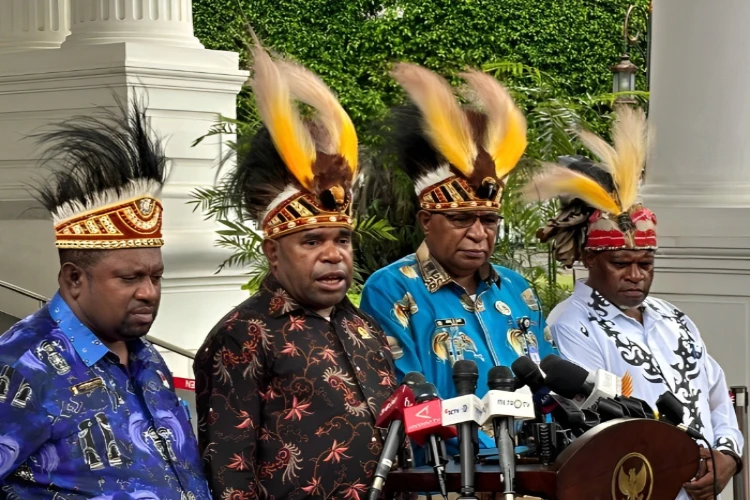 Ket. Foto: Majelis Rakyat Papua Menyatakan Telah Meminta Presiden Jokowi untuk Turut Diundang dan Ambil Bagian dalam Upacara 17 Agustus 2024 di IKN