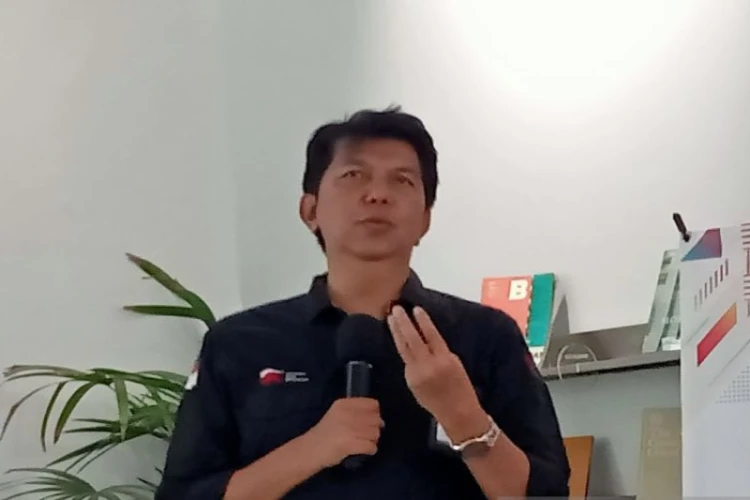 Ket. Foto: Kepala OJK Sulselbar Mengatakan Provinsi Sulawesi Selatan Masuk dalam 10 Besar Secara Nasional dari Aspek Investor Paling Banyak di Pasar Modal