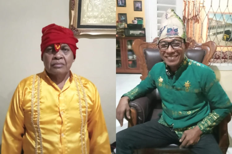 Arifin Lamalindu Tokoh Pemekaran Parigi moutong bersama Subhan Mayori Kerajaan Parigi membahas terkait persoalan I Made Koto Parianto