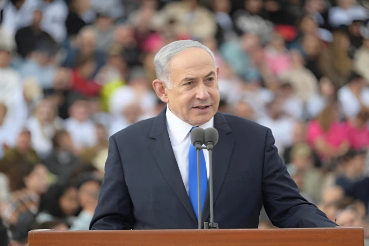 Ket. Foto: Kepemimpinan Benjamin Netanyahu Disebutkan Kemungkinan dalam Bahaya