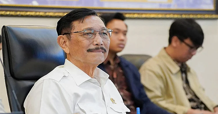 Potret Ketua Dewan Ekonomi Nasional (DEN), Luhut Binsar Pandjaitan yang baru-baru ini bentuk tim kajian khusus bersama Menko Airlangga