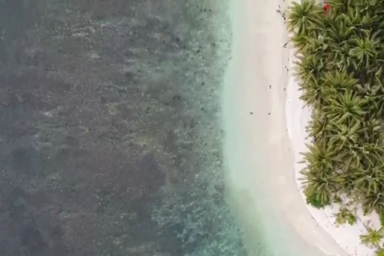 Ket Foto: Pulau Keuh di Aceh Jaya