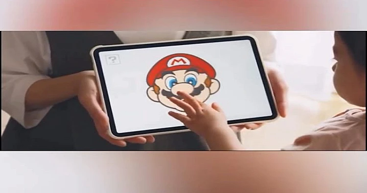 Aplikasi Hello, Mario! untuk anak-anak