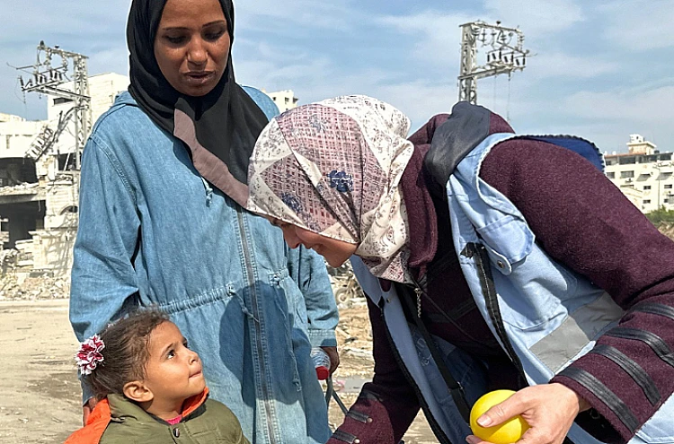 Ket. Foto: Penjajah Israel Menyerang Sebuah Keluarga Palestina di Khirbet al-Farisiya di Lembah Yordan Utara