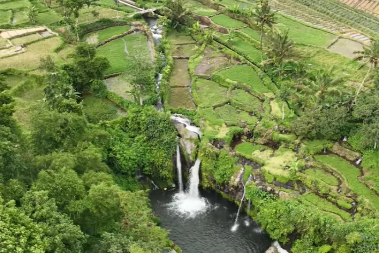 Ket Foto: Air Terjun Tlepak di Banyuwangi