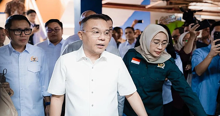 Potret wakil ketua DPR RI, Sufmi Dasco Ahmad yang baru-baru ini memberikan penjelasan terkait pengangkatan CPNS dan PPPK