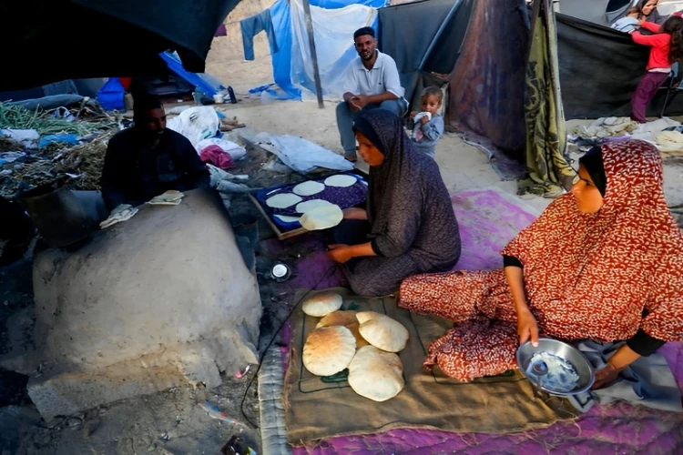 Ket. Foto: Pengungsi Palestina Mengungkapkan Masyarakat Gaza Tidak Memiliki Kesempatan untuk Merayakan Idul Adha