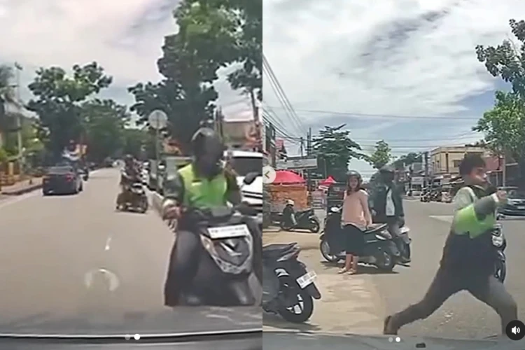 Pengemudi ojol viral usai melawan arah dan ngamuk di Padang, polisi siap tindaklanjuti laporan insiden ini.