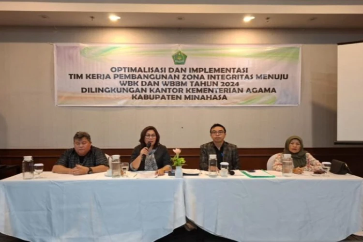Ket. Foto: Kantor Kemenag Minahasa Ingin Mewujudkan Wilayah Bebas dari Korupsi Apapun