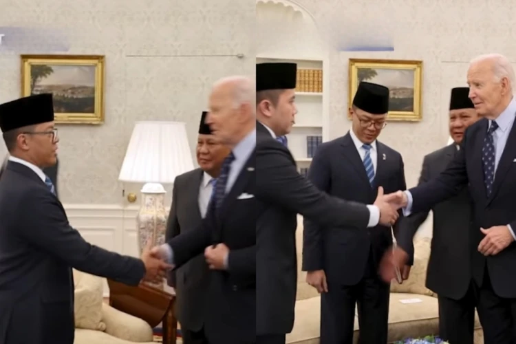 Presiden Prabowo kenalkan Menlu Sugiono dan Mayor Teddy kepada Joe Biden di AS, bahas kerja sama strategis.