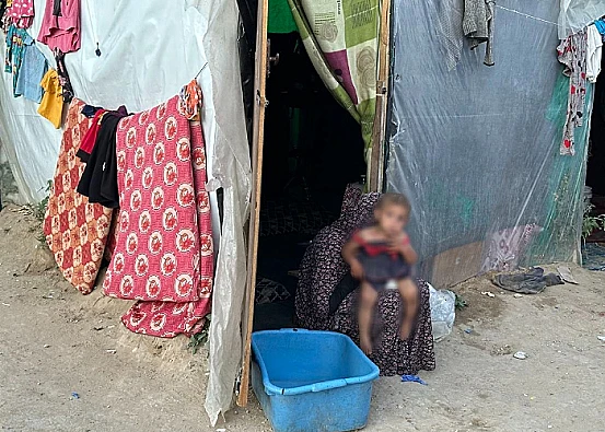 Ket. Foto: Rumah-Rumah di Jalur Gaza Utara Dibakar oleh Penjajah Israel