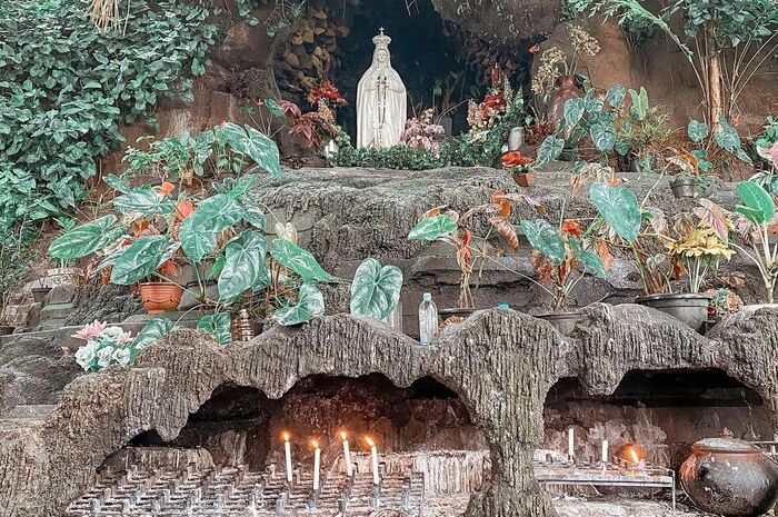 <p>Ket Foto: Foto Goa Maria (Foto/Instagram/@michellemuliaa)	</p>
