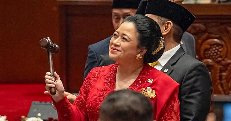 Potret Ketua DPR RI, Puan Maharani yang baru-baru ini menyoroti kasus pelanggaran penjualan MinyaKita tak sesuai takaran