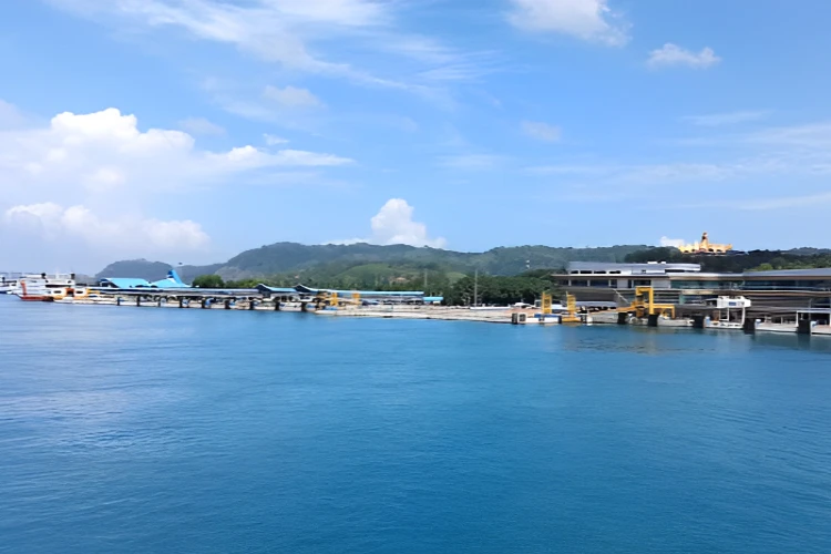 Ket. Foto: Sistem Tunda atau Delaying System di Pelabuhan Bakauheni Belum Diberlakukan hingga Sekarang Karena Status Pelabuhan yang Masih Hijau