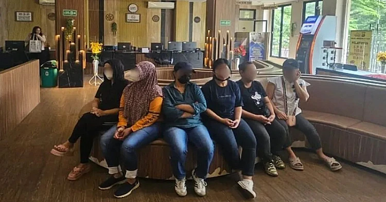 Potret para calon pekerja migran Indonesia atau CPMI yang diamankan jelang berangkat ke Malaysia dan Jepang