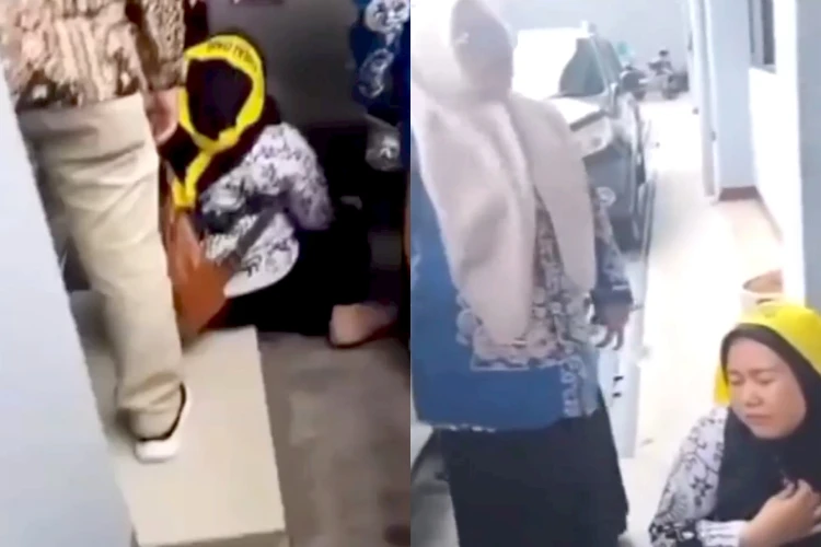 Pernyataan Ketua DPRD Garut terhadap guru honorer yang nangis saat sedang ikut demo viral di media sosial.