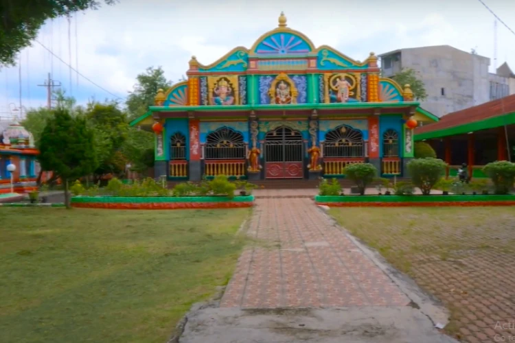 Ket Foto: Shri Mariamman yang Terletak di Binjai