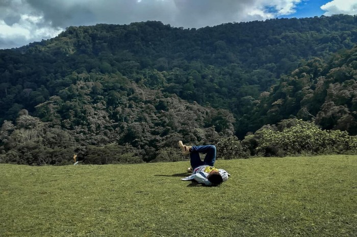<p>Ket Foto: Foto Cadas Gantung Kuningan (Foto/Instagram/@kikky_mlna)	</p>
