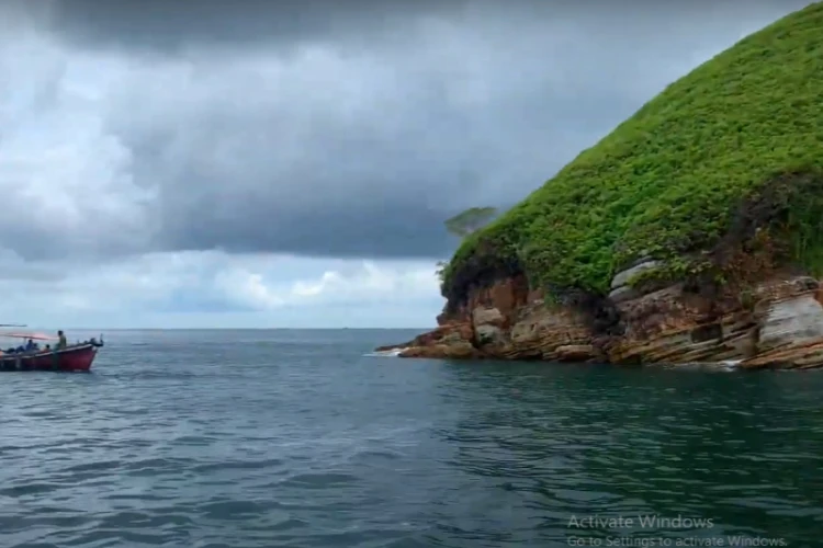 Ket Foto: Pulau Pandang yang Terletak di Sumatera Utara