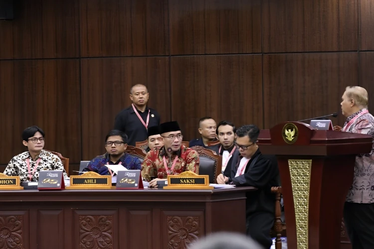 Ket. Foto: KPU Yakin Permohonan Sengketa Hasil Pilpres Tahun 2024 Akan Ditolak oleh MK