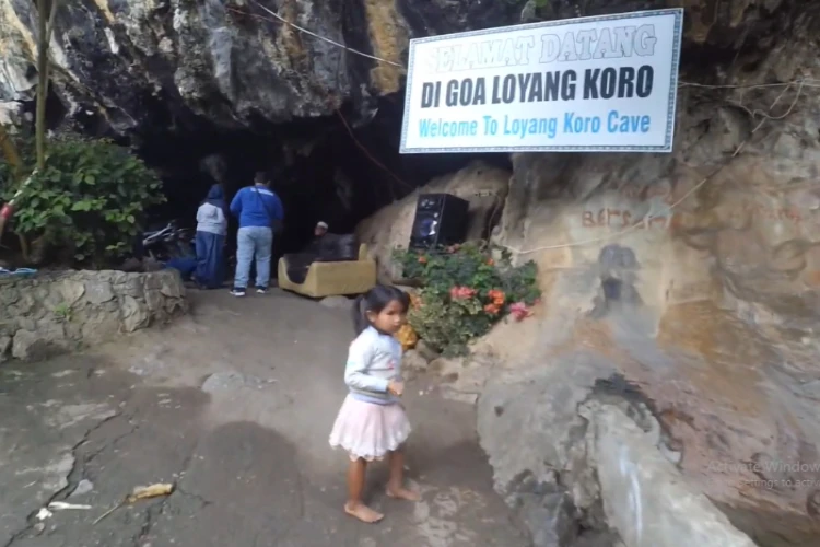Ket Foto: Gua Loyang Koro